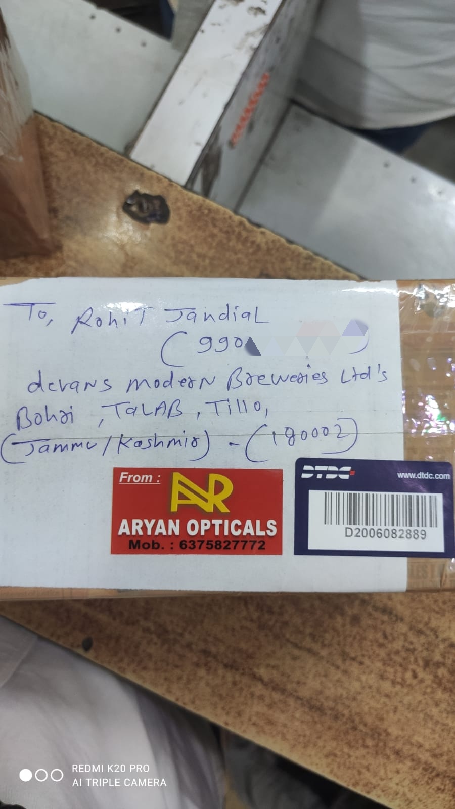 Delivery Proof